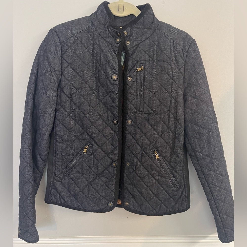 Ralph Lauren Quilted Denim Style Jacket